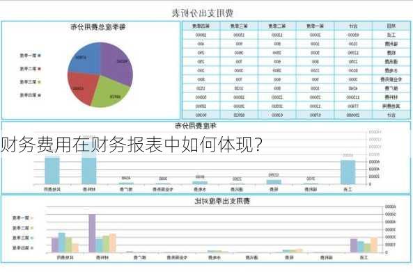 财务费用在财务报表中如何体现？