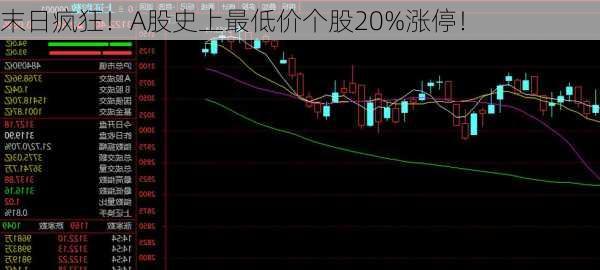 末日疯狂！A股史上最低价个股20%涨停！