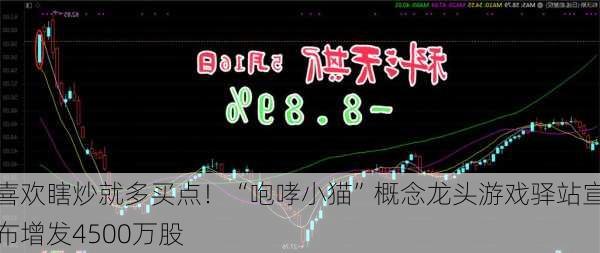 喜欢瞎炒就多买点！“咆哮小猫”概念龙头游戏驿站宣布增发4500万股