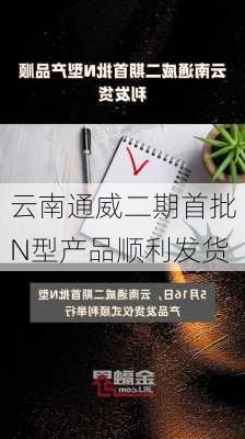 云南通威二期首批N型产品顺利发货