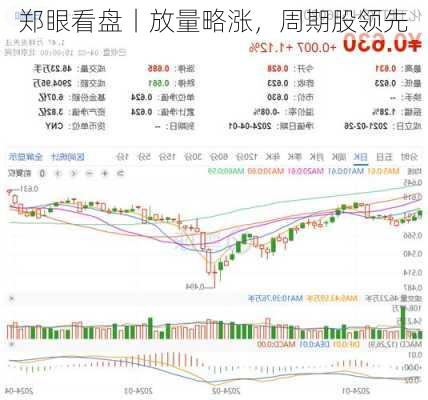 郑眼看盘丨放量略涨，周期股领先