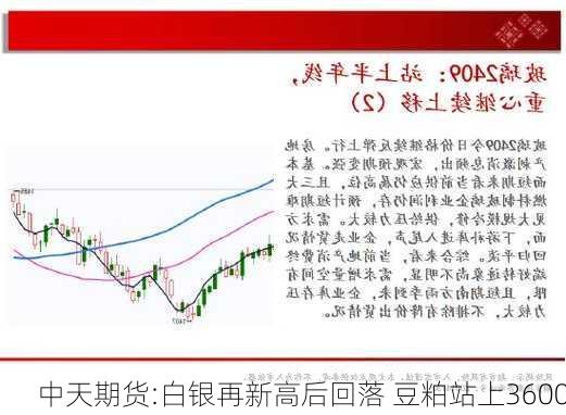 中天期货:白银再新高后回落 豆粕站上3600