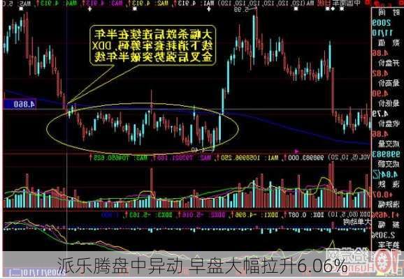 派乐腾盘中异动 早盘大幅拉升6.06%