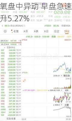 新氧盘中异动 早盘急速拉升5.27%