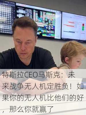 特斯拉CEO马斯克：未来战争无人机定胜负！如果你的无人机比他们的好，那么你就赢了