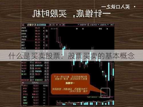 什么是买卖股票：股票买卖的基本概念