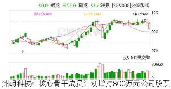 洲明科技：核心骨干成员计划增持800万元公司股票