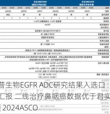 乐普生物EGFR ADC研究结果入选口头汇报 二线治疗鼻咽癌数据优于君实PD-1 | 2024ASCO