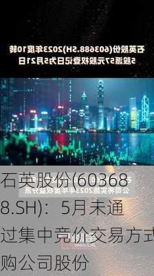 石英股份(603688.SH)：5月未通过集中竞价交易方式回购公司股份