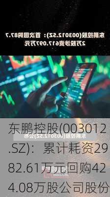 东鹏控股(003012.SZ)：累计耗资2982.61万元回购424.08万股公司股份