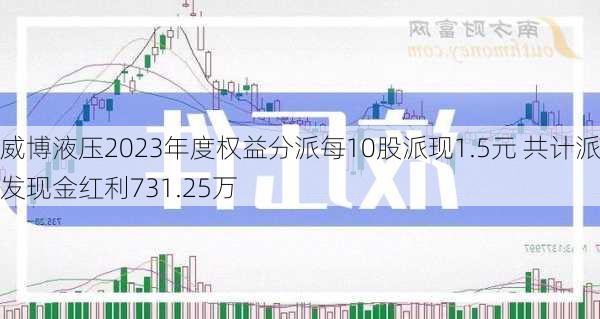 威博液压2023年度权益分派每10股派现1.5元 共计派发现金红利731.25万