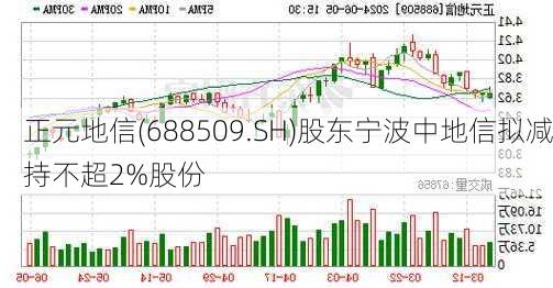 正元地信(688509.SH)股东宁波中地信拟减持不超2%股份