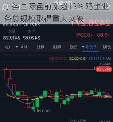 宁圣国际盘前涨超13% 鸡蛋业务总规模取得重大突破