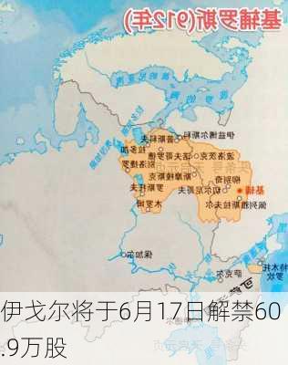 伊戈尔将于6月17日解禁60.9万股