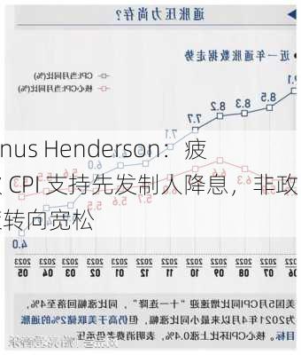 Janus Henderson：疲软 CPI 支持先发制人降息，非政策转向宽松