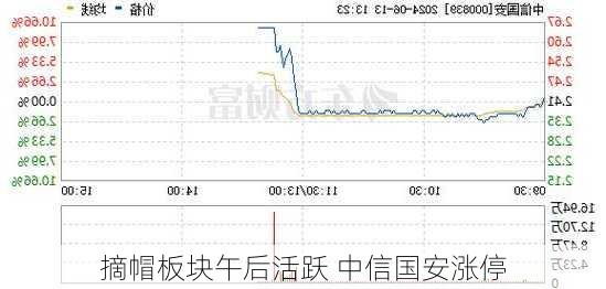 摘帽板块午后活跃 中信国安涨停