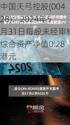 中国天弓控股(00428)：2024年5月31日每股未经审核综合资产净值0.28港元