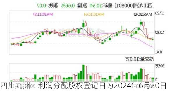 四川九洲：利润分配股权登记日为2024年6月20日