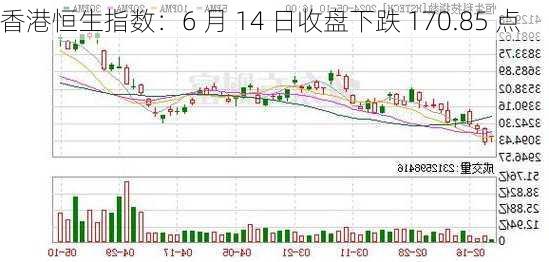 香港恒生指数：6 月 14 日收盘下跌 170.85 点