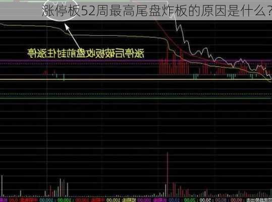 涨停板52周最高尾盘炸板的原因是什么？