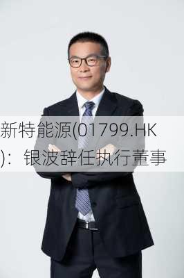 新特能源(01799.HK)：银波辞任执行董事