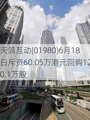 天鸽互动(01980)6月18日斥资60.05万港元回购120.1万股