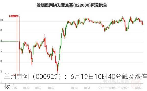 兰州黄河（000929）：6月19日10时40分触及涨停板