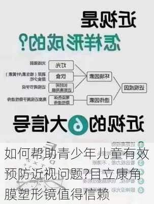 如何帮助青少年儿童有效预防近视问题?目立康角膜塑形镜值得信赖