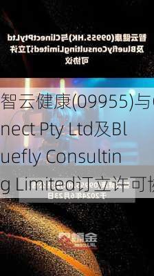 智云健康(09955)与Clinect Pty Ltd及Bluefly Consulting Limited订立许可协议