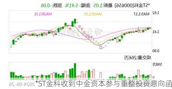 *ST金科收到中金资本参与重整投资意向函