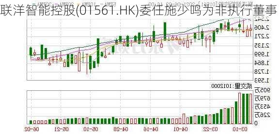 联洋智能控股(01561.HK)委任施少鸣为非执行董事