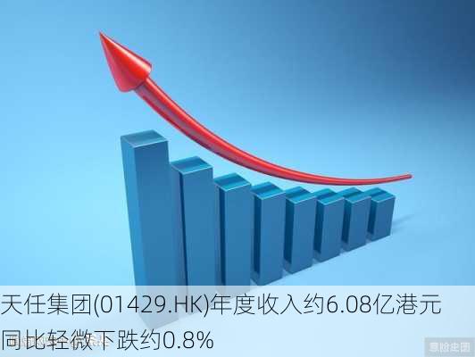 天任集团(01429.HK)年度收入约6.08亿港元 同比轻微下跌约0.8%