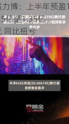 格力博：上半年预盈1.15亿至1.35亿元 同比扭亏