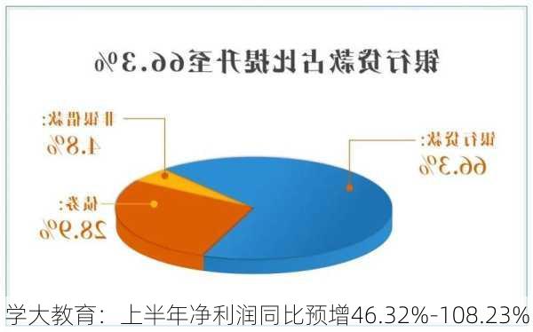 学大教育：上半年净利润同比预增46.32%-108.23%