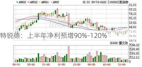 特锐德：上半年净利预增90%-120%