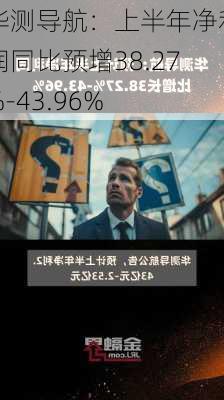 华测导航：上半年净利润同比预增38.27%-43.96%