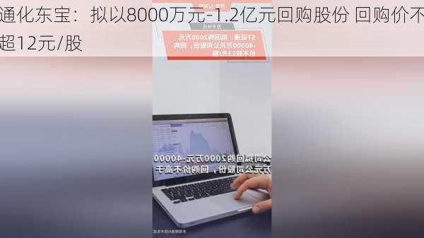 通化东宝：拟以8000万元-1.2亿元回购股份 回购价不超12元/股