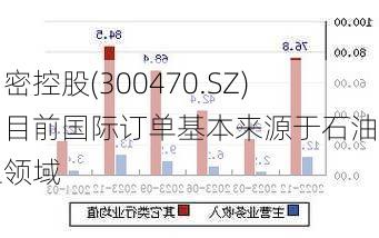 中密控股(300470.SZ)：目前国际订单基本来源于石油化工领域