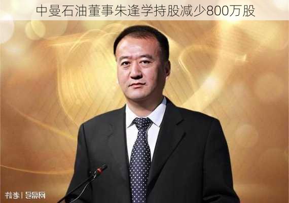 中曼石油董事朱逢学持股减少800万股