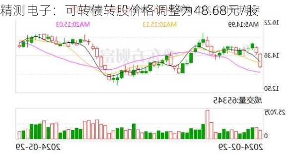 精测电子：可转债转股价格调整为48.68元/股