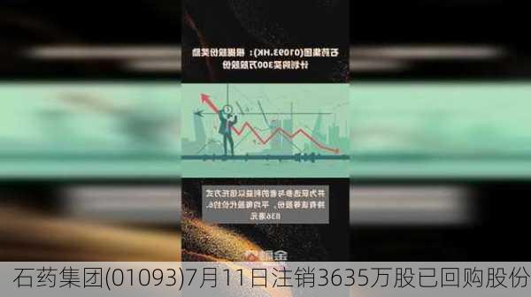 石药集团(01093)7月11日注销3635万股已回购股份