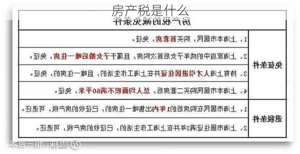 房产税是什么