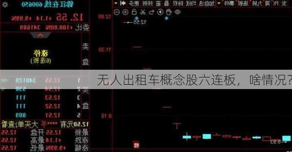 无人出租车概念股六连板，啥情况？