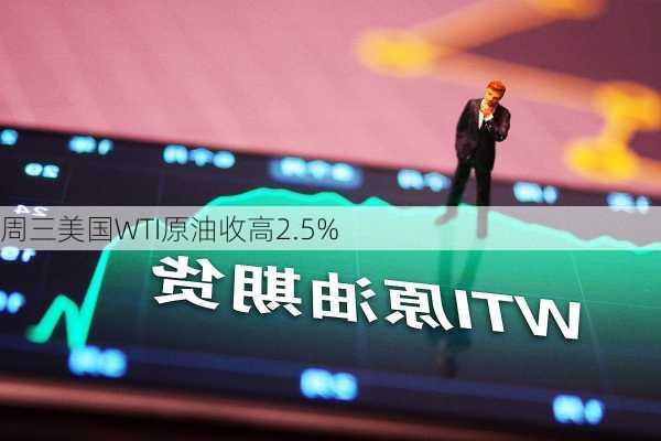 周三美国WTI原油收高2.5%