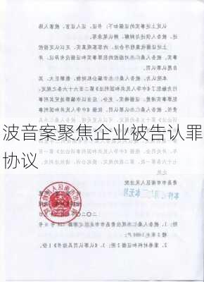 波音案聚焦企业被告认罪协议