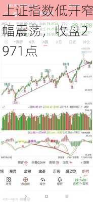 上证指数低开窄幅震荡，收盘2971点