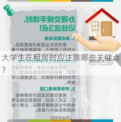 大学生在租房时应注意哪些关键点？