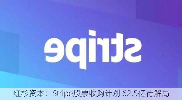 红杉资本：Stripe股票收购计划 62.5亿待解局