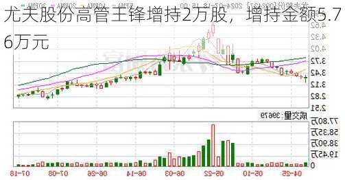 尤夫股份高管王锋增持2万股，增持金额5.76万元