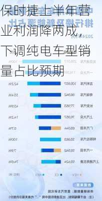 保时捷上半年营业利润降两成，下调纯电车型销量占比预期